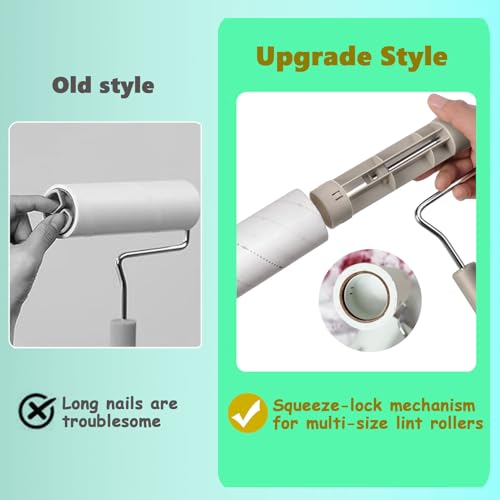 Large Lint Rollers for Pet Hair Extra Sticky，6.3'' Wide Remover - view 5