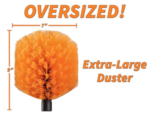 4-13 ft Cobweb Duster with Extension Pole 20 Foot High Reach - view 4