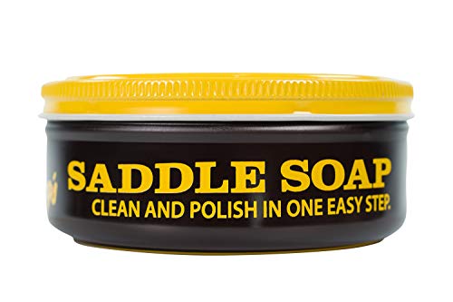Yellow Saddle Soap for Leather (2 Pack, 12 oz Each) - Leather Cleaner & Conditioner to Soften, Protect & Restore Leathercraft - Leather Soap for Car Seat, Couch, Shoe, Purse, Boot, Bag - view 2