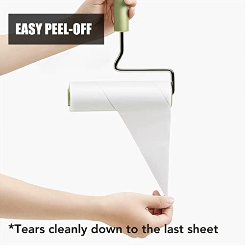 Extra Sticky Large Surface Lint Roller, 6.3''Wide Roller for Pet Hair - view 5
