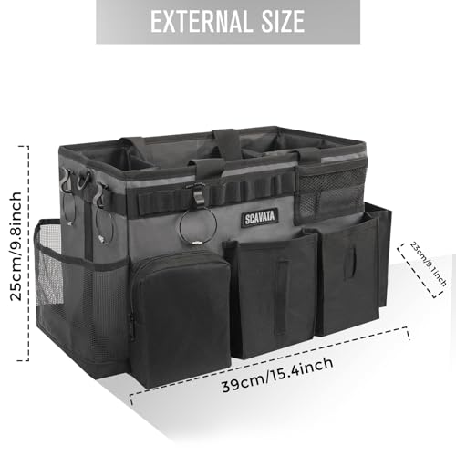 Wearable Cleaning Caddy Bag, Portable Cleaning Supplies Organizer - view 5