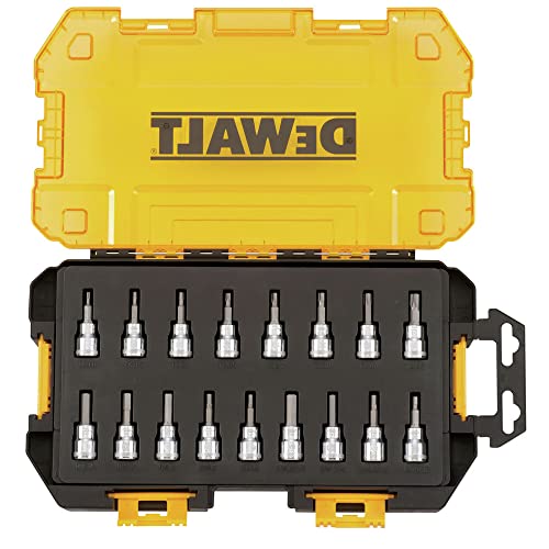 Drive Bit Socket Set, 3/8" Drive, SAE/Metric, 17-Piece (DWMT73806) - view 2