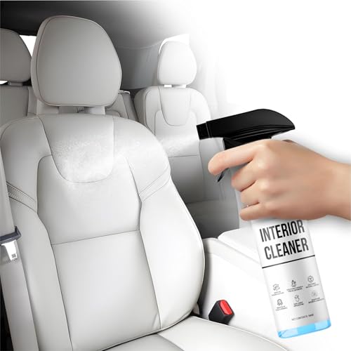 Interior Cleaner For Tesla White & Black Vegan Leather - Stain Remover - Solution for Complete Interior Cleaning - Ideal for Seats, Doors, Console, Dash - Accessories For Tesla Model 3, Y, S, X - view 6
