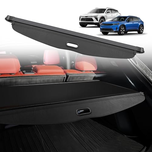 Retractable Trunk Cargo Cover Compatible with Chevy Blazer EV 2026 2025 2024 2023/ Honda Prologue Accessories Interior Accessories, Black Rear Trunk Cargo Shield Privacy Cover