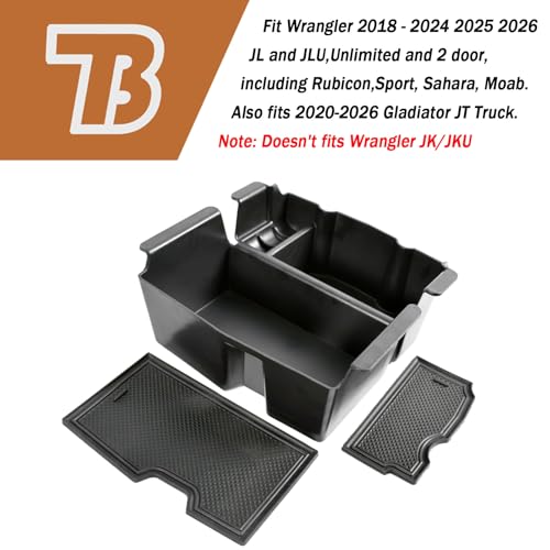 Center Console Organizer for Wrangler JL/JLU & Gladiator JT - view 5