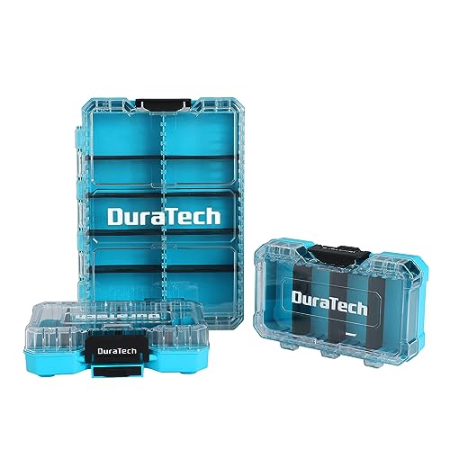 3-Piece Small Parts Tool Box Organizer with 14 Dividers