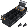 Large Trunk Organizer with Built-in Leakproof Cooler Bag, Black