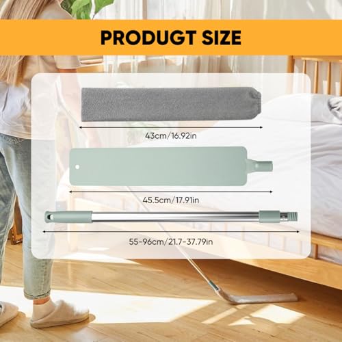 Retractable Gap Dust Cleaner, Artifact,Extendable Duster Cleaning Tool for Hard-to-Reach Areas, Reusable Washable Dusting Wand for Home,Ceiling,Blinds,Under Furniture - view 7