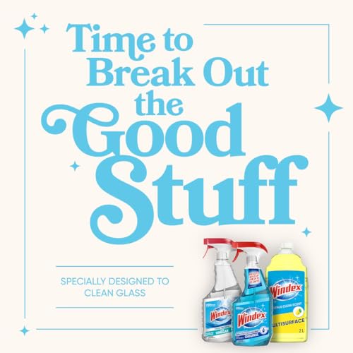 Refill Bundle of Glass and Window Cleaner Spray, Original Blue Scent, Bundle Including 23 Fl Oz Spray & a 32 Fl Oz Refill Bottle, Surface Cleaning Spray, Household Cleaning Essentials - view 2
