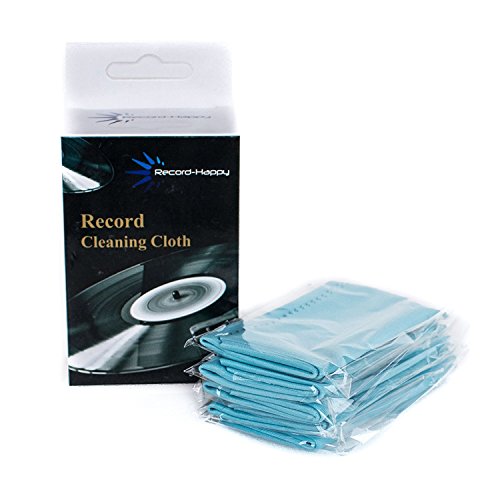 Record Cleaning Anti-Static Cloth - Extra Large - 4 Pack Microfiber Towel Lint Free Vinyl Cleaner for Your LP Collection - view 6