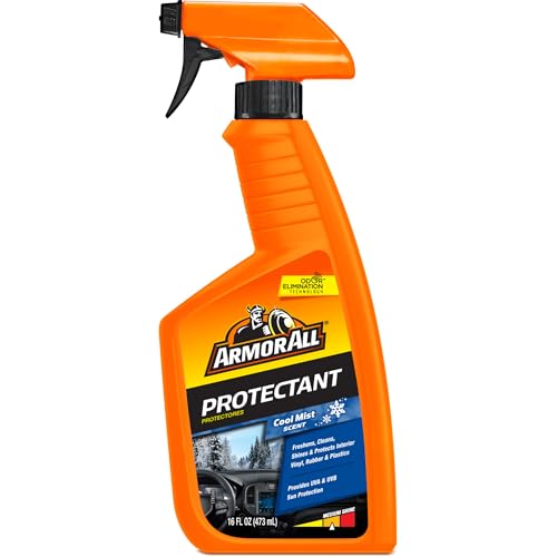 Car Protectant Spray, Interior Cleaner, Cool Mist Scent, 16 Fl Oz