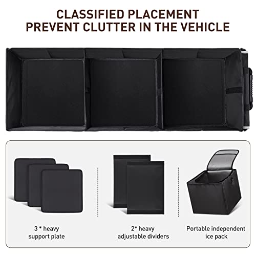 4-in-1 Car Trunk Organizer with Leakproof Cooler Bag - view 6