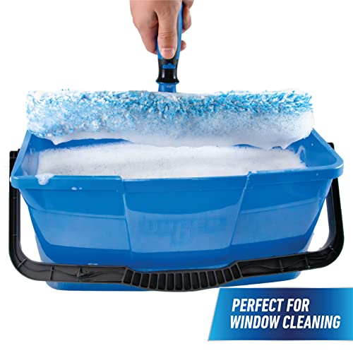 Professional 3 Gallon Bucket – Compact Cleaning Bucket, Comfort-Grip Handle, 2 Pour Spouts, Portable Cleaning Supplies, Plastic Mop Bucket for Floor, Window & Household Cleaning - view 4