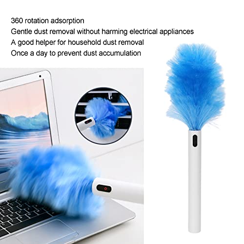 Electric Duster Vacuum Cleaner, Duster Motorized Dust Wand,Electric Duster Cleaning Brush Tools for Window Blinds Furniture, Brrnoosgxi62krgf - view 4