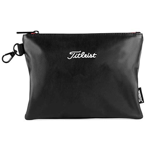 Travel Gear Professional Zippered Golf Pouch Black