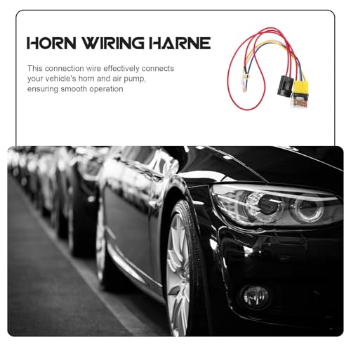 12v Vehicle Horn Wiring Harness Connector for Trucks and Air Pumps - view 3