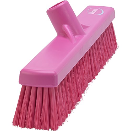 16 in Sweep Face Broom Head, Medium, Synthetic, Pink 31791-1 Each - view 2