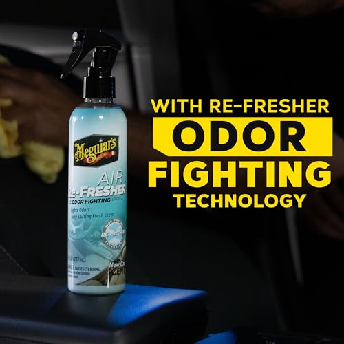 Air Re-Fresher Odor Fighting Spray - New Car Scent and Black Chrome Scent - Variety Pack - view 5