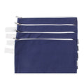 100% Cotton 16oz Heavy Duty Multi-purpose Canvas Zipper Tool Bag Organize Storage Pouch 4-pack