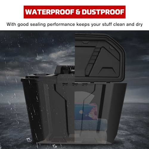 Can Am Defender Removable Storage Bin, Passenger Underseat Storage Box Compatible with HD5/HD8/Max HD8/HD10/Max HD10 2016-2024,Replace OEM #715003314 - view 4