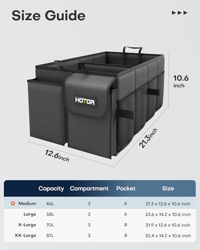 Trunk Organizer - Foldable Car Organizer for SUVs & Sedans Storage - view 3