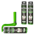 Ultra Sticky Pet Mega Lint Roller Value Pack, Manual Clothes & Furniture Cleaner with Handle and 2 Refills, 50 Sheets Each