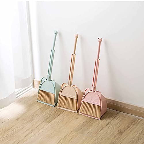 Children Small Broom and Dustpan Set,Learning Sweeping Tool,Kids Broom Kits,for Kitchen Bathroom Pet,Boys&Girls - view 6