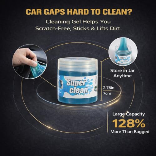 10-Piece Car Interior Cleaning Kit Boar Hair Vent Detailing Set - view 6