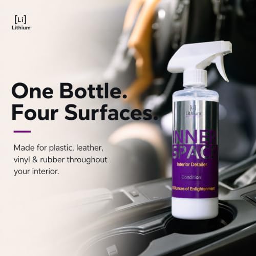 Lithium Inner Space - Interior Detailer, Conditioner, And Protectant. Revives Interiors and Keeps Them Looking New - Natural Appearance, UV Inhibitors, Low Sheen Formula - view 4