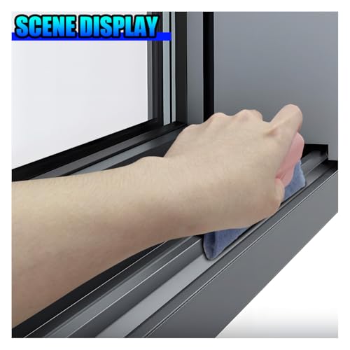 3PCS Magic Window Track Cleaner (Green&Gray&Pink) - view 4