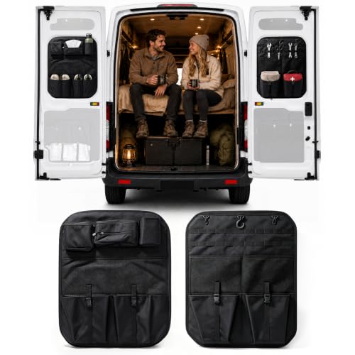 Middle Rear Door Storage Panels for Ford Transit 2015-2026 Mid/High Roof