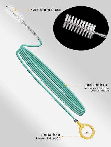 120-Inch Sunroof Drain Cleaning Brush, Flexible Tube Cleaner - view 2