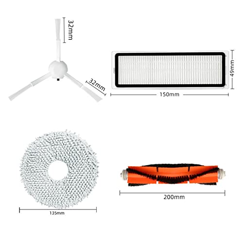Replacement Mop Cloth Pad Compatible with Dreame Bot L10S Ultra Robot Vacuum Cleaner Accessory 4PCS - view 4
