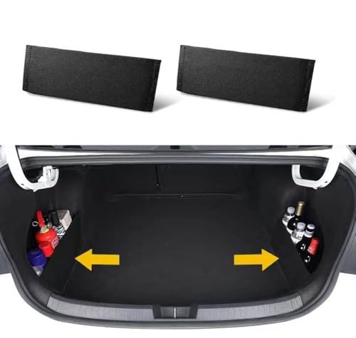 2pcs Car Rear Trunk Organizer Side Divider for BMW X3 2025-2026, Self-Adhesive Trunk Storage Organizer Side Baffle Board Organizer Accessories