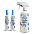 Messy Eater Stain Treater - 4oz 2-Pack & 16oz Spray Bottle - Laundry Spot Cleaner for Clothes, Carpet & Upholstery - Baby Stain Remover