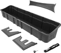 Underseat Storage Box Compatible with 2015-2026 Ford F-150; 2017-2026 F-250 F-350 SD Supercrew Cab, Black Rear Under Seat Storage Organizer Cargo Box | TG-CB5F2228