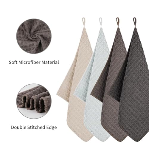 Barista Microfiber Cloths 4 Pack (12"x12") - view 3