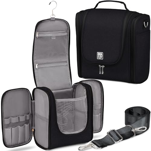 Extra Large Hanging Travel Toiletry Bag for Women and Men, Makeup Bag