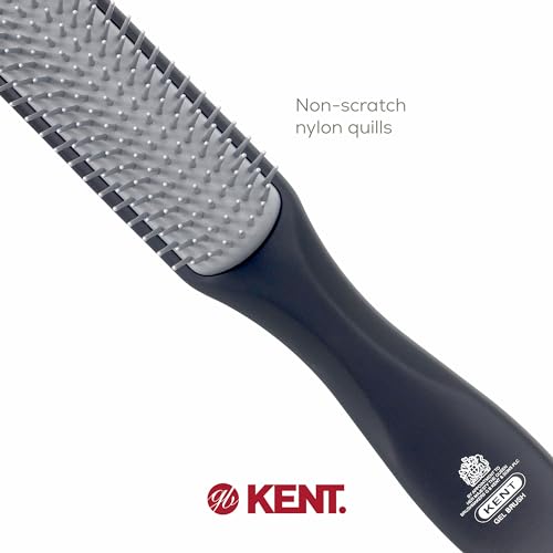 KFM3 Gel Styling Hair Brush for Men, 9 Row Men's Hair Brush with Ionic Anti Static Bristles, Detangling and Smoothing Short to Medium Length Hair - view 5