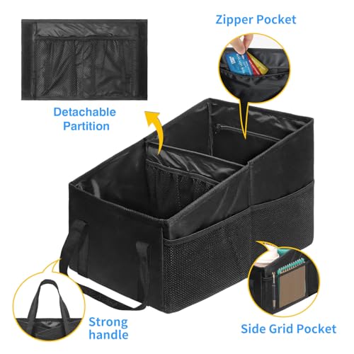 Car Organizer, Car Backseat Organizer for kids, Car Organizer with Divide - view 5