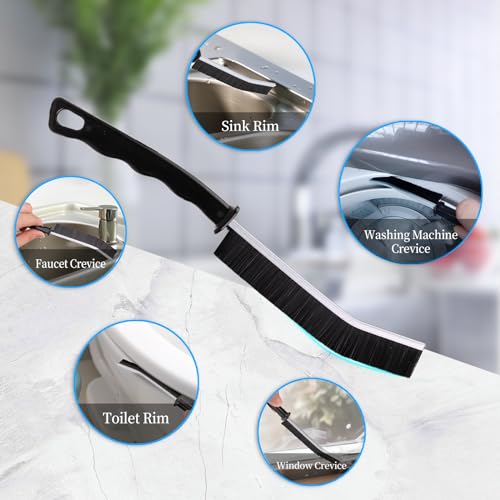 2Pcs Crevice Cleaning Brush Scrub Grout Cleaning Supplies Tools (Style 2) - view 4