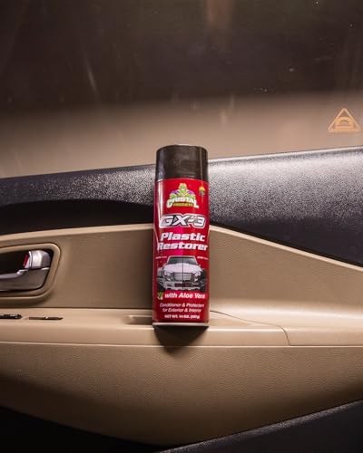 GX-3 Black Plastic Restorer for Cars, Aloe Vera 8 fl oz - view 4