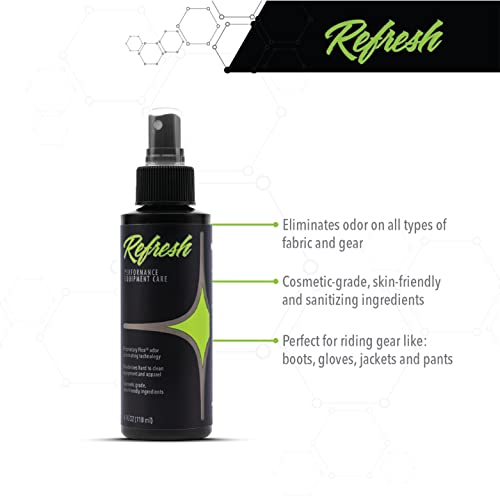Refresh Spray | Performance Apparel Care | Cleans and Deodorizes Racing Suites & Technical Fabrics | Signature Fresh Scent | 4 Ounces - view 6