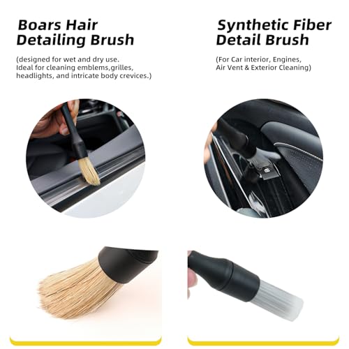 Car Cleaning Kit Interior Brushes Car Detailing Brushes AC Cleaner 10PCS - view 5