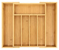 Bamboo Drawer Organizer, Medium, Natural
