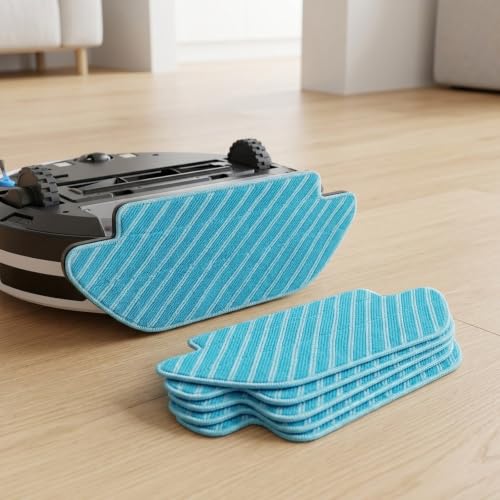 Reusable Cotton Mop Cloths 6-Pack for Robot Vacuum - view 5