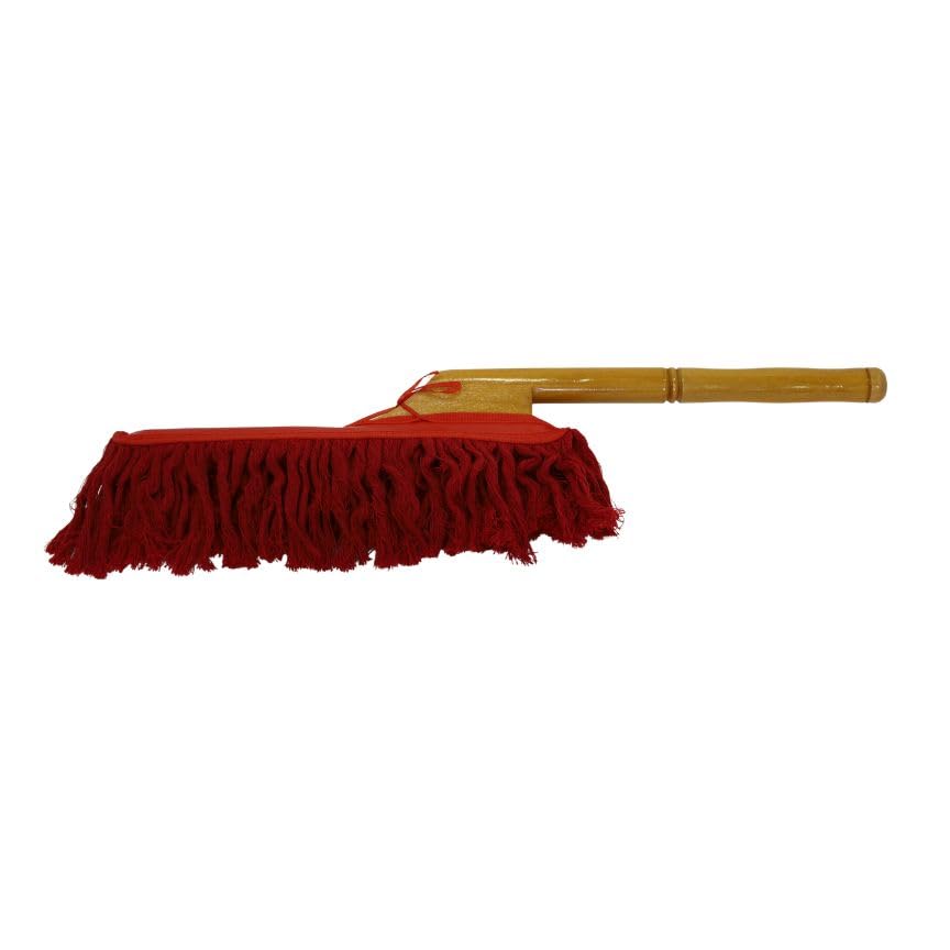Heritage Edition Wood Handle and Cotton Mop 86242, Red - view 3