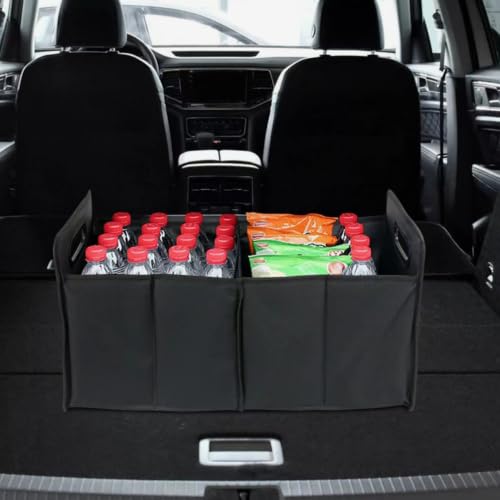 Car Trunk Organizer with Handles Foldable Oxford Cloth Storage Box - view 4