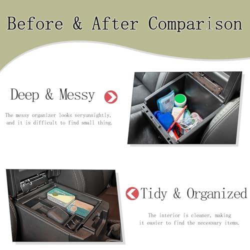 Center Console Organizer for 2016-2023 Toyota Tacoma Accessories - view 2