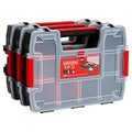 Storage Organizer, Small Parts Organizer, 3-Packs with 10-Compartments, Lid Includes Secure Latch (CMST60964M)